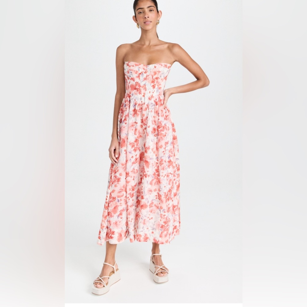 Lola Corset Midi Dress (size 2)